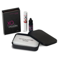 Подарунковий набір Sensuva XO Kisses & Orgasms (бальзам для губ з феромонами та рідкий вібратор) 