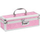 Кейс для зберігання секс-іграшок BMS Factory - The Toy Chest Lokable Vibrator Case Pink з кодовим за-1