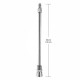 Подовжувач штока для секс-машин Hismith Extension Rod, 30cm-5
