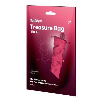 Мішечок для зберігання іграшок Satisfyer Treasure Bag XL Pink