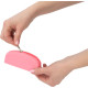 Сумка для зберігання секс-іграшок PowerBullet - Silicone Storage Zippered Bag Pink-1