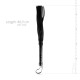 Батіг-флогер Whipped - Beat It Flogger - Black, екошкіра-2