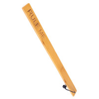 Падл Fetish Tentation Paddle Rule Me Bamboo, упакований у ПЕ пакет