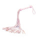 Флогер Liebe Seele White & Pink Leather Whip-2
