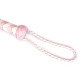 Флогер Liebe Seele White & Pink Leather Whip-4