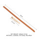 Регульована шльопалка LOCKINK Adjustable Slapper for Impact Play - Brown-1