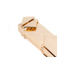 Регульована шльопалка LOCKINK Adjustable Slapper for Impact Play - Brown-5