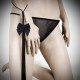 Батіг Bijoux Indiscrets - Lilly - Fringe whip прикрашений шнуром і бантиком, в подарунковій упаковці-2