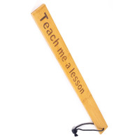Падл Fetish Tentation Paddle Teach me a lesson Bamboo, упакований у ПЕ пакет