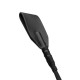 Ляскалка Bedroom Fantasies Crop Whip Spanking Toy- Black-4