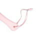 Паддл Liebe Seele White & Pink Leather Paddle-5