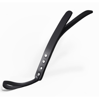 Паддл 2-х шаровий Feral Feelings Leather Mini Paddle Black