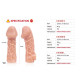 Насадка на член Kokos Cock Sleeve CS 006 M-6