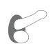 Ерекційне кільце Dorcel Liquid-Soft Teardrop для члена і мошонки, soft-touch силікон-2