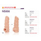 Насадка на член Kokos Nude Sleeve NS 006 L-3