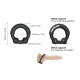 Ерекційне кільце з металевими вставками Dorcel STRONGER RING-3
