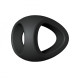 Ерекційне кільце подвійне Love To Love FLUX RING - BLACK ONYX-1