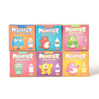 Насадка на член Recare Red Monster Spike Condom (презерватив з рядами шипів)