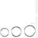 Набір ерекційних кілець Sinner Gear Unbendable – Cock/Ball Ring & Glans Ring Set-2