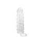 Насадка на член Dorcel Mr. Orgasm з кільцем для мошонки, ультрастімулюючий рельєф