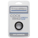 Ерекційне кільце Doc Johnson Titanmen Tools - Cock Ring - Black-1