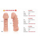 Насадка на член Kokos Cock Sleeve CS 008 M-6