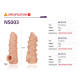 Насадка на член Kokos Nude Sleeve NS 003 L-3