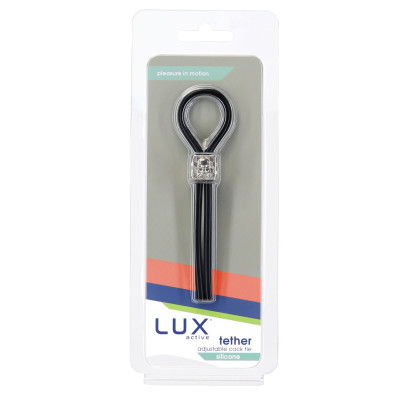 Ерекційне кільце LUX Active – Tether – Adjustable Silicone Cock Tie