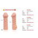 Насадка на член Kokos Cock Sleeve CS 009 L-6