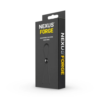 Ерекційне кільце Nexus FORGE Single Adjustable Lasso - Black