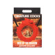 Ерекційне кільце Creature Cocks Rise of the Dragon Silicone Penis Ring - Red-7