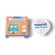 Насадка на член Recare Blue Monster Spike Condom (презерватив з вусиками та спіраллю шипів)-2