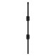 Ерекційне кільце Nexus FORGE Double Adjustable Lasso - Black-1