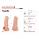 Насадка на член Kokos Nude Sleeve NS 005 L-3