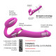 Безремневий вібрострапон із вакуумною стимуляцією Strap-On-Me MULTI ORGASM - M - FUCHSIA-1