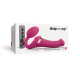Безремневий вібрострапон із вакуумною стимуляцією Strap-On-Me MULTI ORGASM - M - FUCHSIA-7