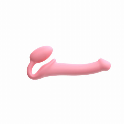 Безремінний страпон Strap-On-Me Rose XL, повністю регульований, діаметр 4,5 см