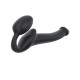 Безремневой страпон Strap-On-Me Black S, полностью регулируемый, диаметр 2,7см-1