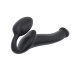 Безремневой страпон Strap-On-Me Black M, полностью регулируемый, диаметр 3,3см-1