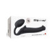 Безремневой страпон Strap-On-Me Black M, полностью регулируемый, диаметр 3,3см-2