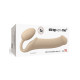 Безремневой страпон Strap-On-Me Flesh XL, полностью регулируемый, диаметр 4,5см-2