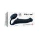 Безремневой страпон Strap-On-Me Black L, полностью регулируемый, диаметр 3,7см-2