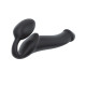 Безремневой страпон Strap-On-Me Black XL, полностью регулируемый, диаметр 4,5см-1