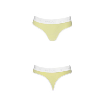 Спортивні трусики-стрінги Passion PS007 PANTIES yellow, size M Спортивні трусики-стрінги Passion PS007 PANTIES yellow, size M