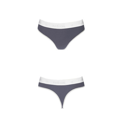 Спортивні трусики-стрінги Passion PS007 PANTIES dark grey, size XL Спортивні трусики-стрінги Passion PS007 PANTIES dark grey, size XL