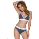 Спортивні трусики-стрінги Passion PS007 PANTIES dark grey, size XL-1