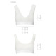 Спортивний топ з еластичної бавовни Passion PS005 TOP white, size XL-5