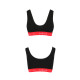 Спортивний топ на широких бретелях Passion PS003 TOP black, size L-4