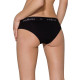 Трусики з широкою гумкою і мереживом Passion PS001 PANTIES black, size S-1