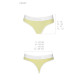 Спортивні трусики-стрінги Passion PS007 PANTIES yellow, size S-4